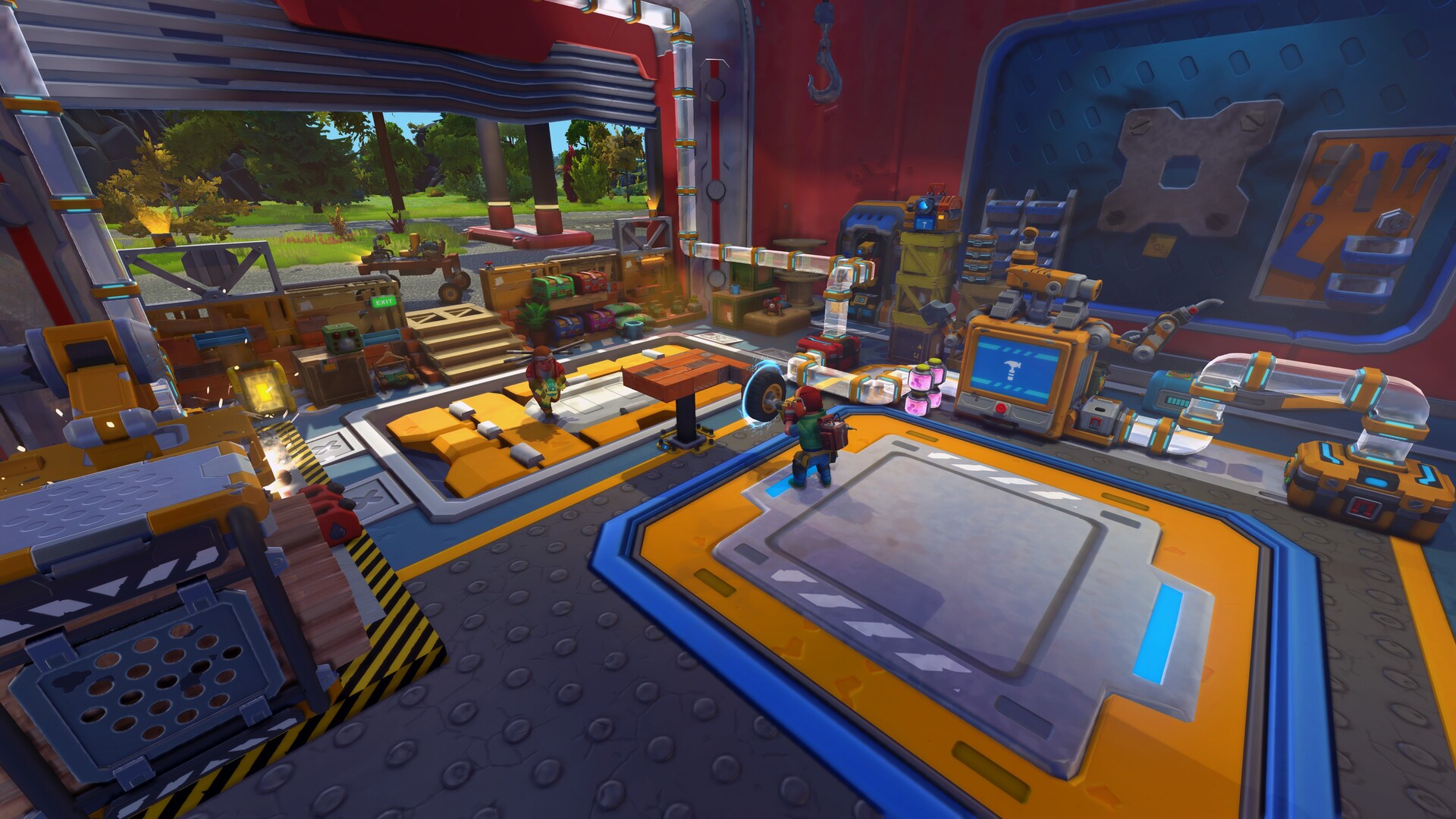 Scrap Mechanic survival world